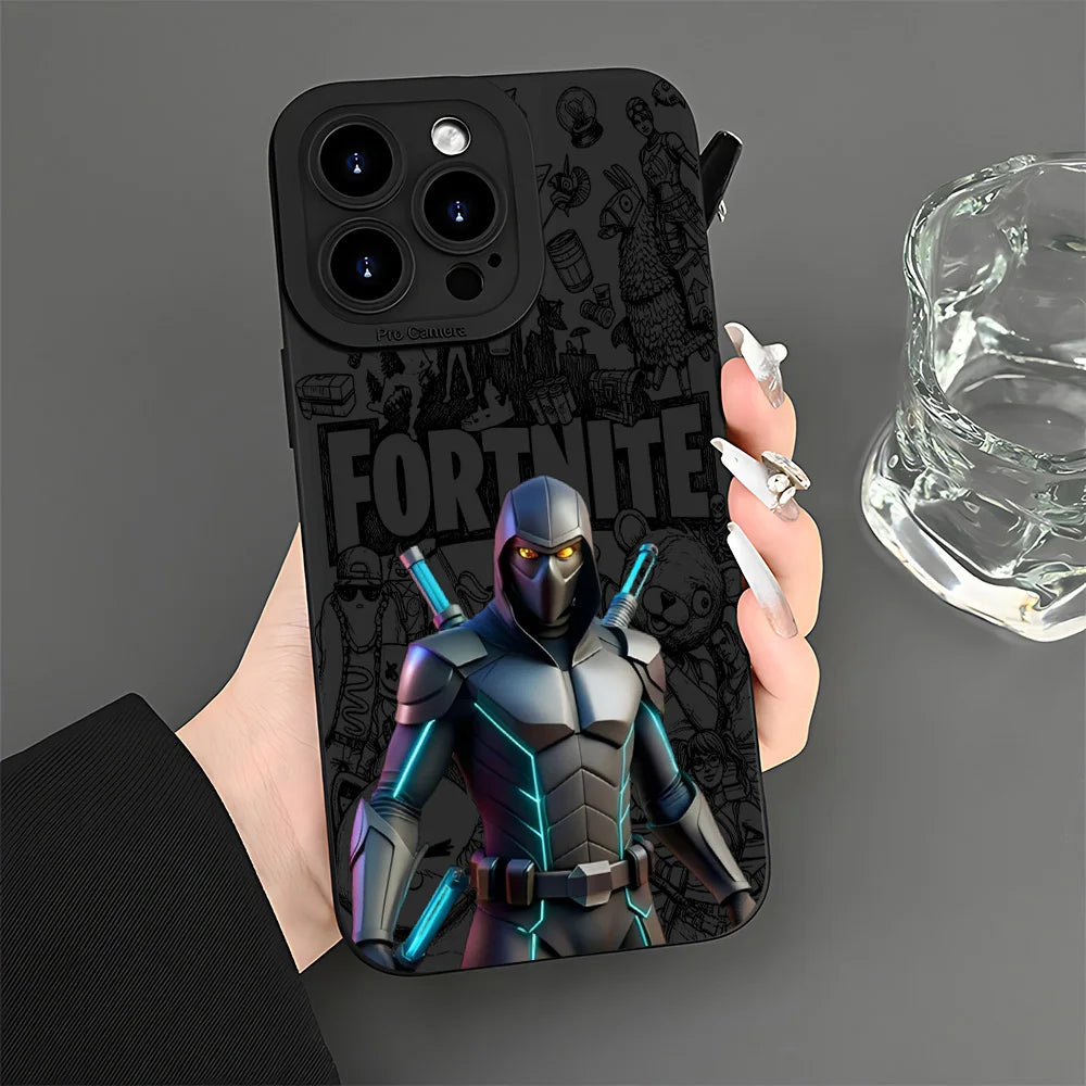 Game Fortnite Phone Case For Samsung Galaxy A37 A57 A25 A56 A16 A06 A35 A05s A15 A34 A24 A05 A13 A73 A53 A23 A03 A13 4G 5G Cover