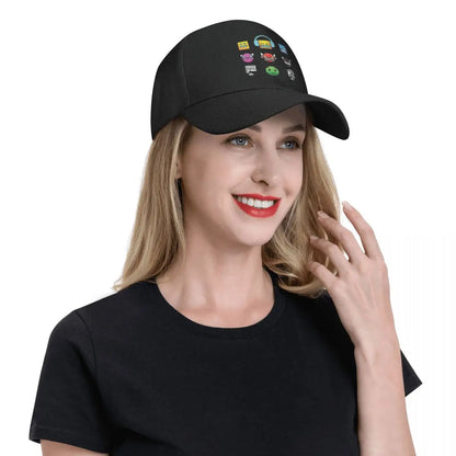 Geometry Dash Baseball Cap Unique hats tactical cap Golf Cap Ladies Men's