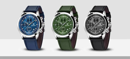 BENYAR 2024 New 40MM Men's Quartz Watch 50M Waterproof Automatic Diving Watch Luxury Fashion Men's Stainless Steel Watch