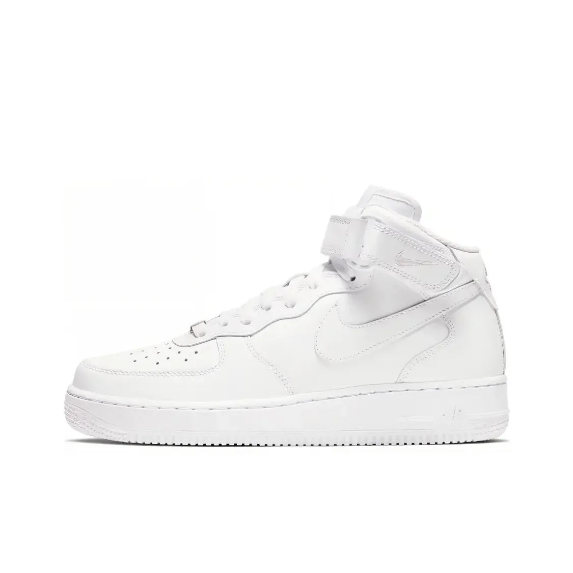 Nike Air Force 1 Mid Unisex-Sneaker – Knöchelstütze, klassisch gepolsterter Komfort & strapazierfähig für ganztägiges Tragen DQ7666-001