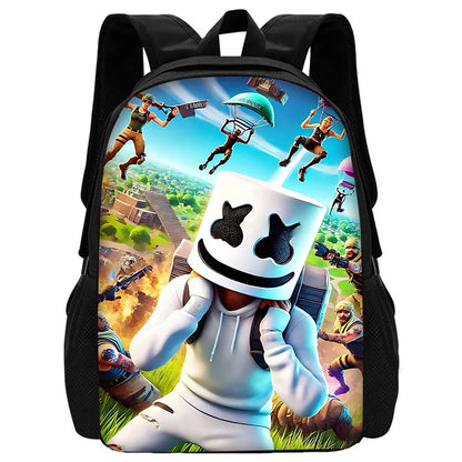 Hot Game Shooting Fortnite Kids Backpacks Boys and Girls Student Birthday Gift Child School Bag Unisex Camping Durable Rucksack
