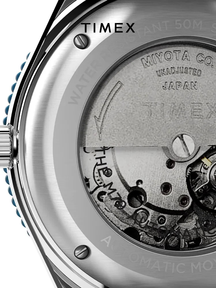 TIMEX Automatic Brand Men's Watch Luxury Leisure Multifunction Watches for Men Calendar Steel Strip Wristwatch