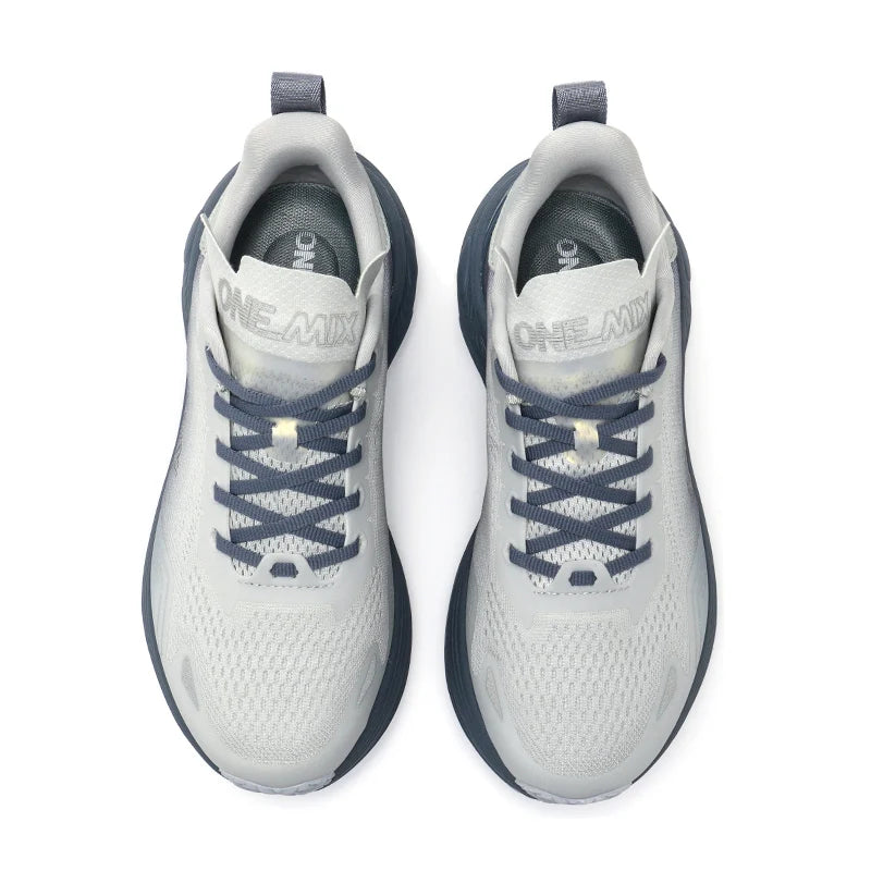Chaussures de jogging ONEMIX Bumper Max : baskets unisexes légères, résistantes à l'usure, tendance, pour la course à pied et le fitness