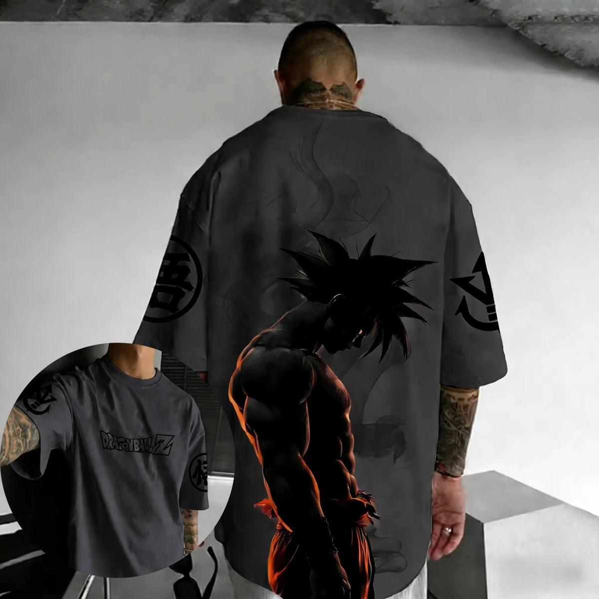 Dragon Ball Japanese Anime Men's T-Shirt Boys Children Harajuku Style Short Sleeve Kids Goku Top Summer Fashion Clothing