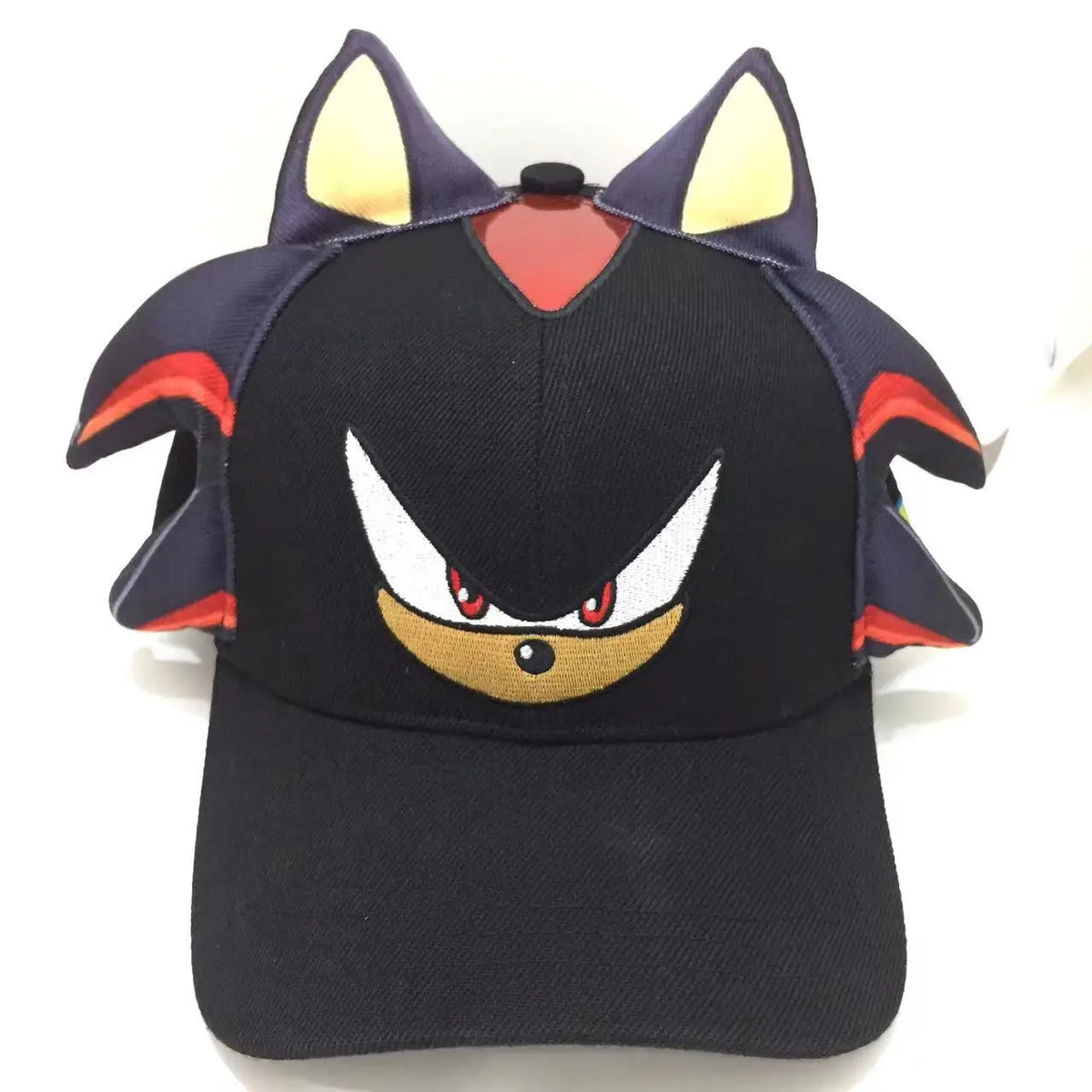 Baseballová čiapka Shadow the Hedgehog 3D pre dospelých a deti s potlačou Sonic, Amy, Tails a Knuckles, s plochým okrajom a klobúkom typu „ducktongue“, darčeky