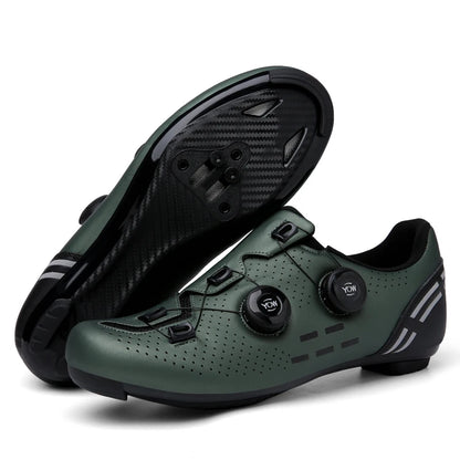 Hochwertige Fahrradschuhe für Herren, SPD, selbstverriegelnd, Rennrad-Sportschuhe, MTB-Mountainbike-Schuhe für Damen, rutschfeste Fahrradschuhe 36-47