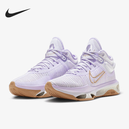 Originálne nové pánske basketbalové topánky Nike s tlmením a priedušnou konštrukciou, stredne vysoké, DJ9432-500