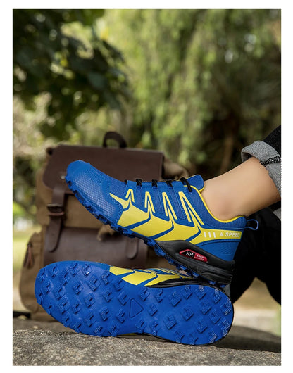 Men's Hiking Shoes Waterproof Non-slip Hiking Hiking Sports Shoes Camping Training Hunting Tactical Shoes Men's Cycling Shoes