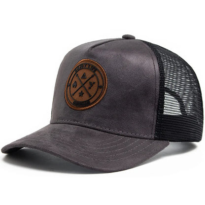 Baseballová čiapka Four Seasons Mesh pre ženy a mužov, módna, ležérna, priedušná, s písmenom a ikonou, unisex, hip-hopová, truckerová, na outdoorové športy, čiapka typu „dad hat“