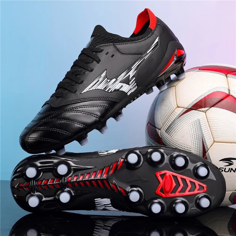 Chaussures de football pour hommes, chaussures de football d'intérieur pour adultes, crampons de football antidérapants, crampons de sport ultralégers pour matchs, crampons de futsal, crampons d'entraînement sur gazon, cr