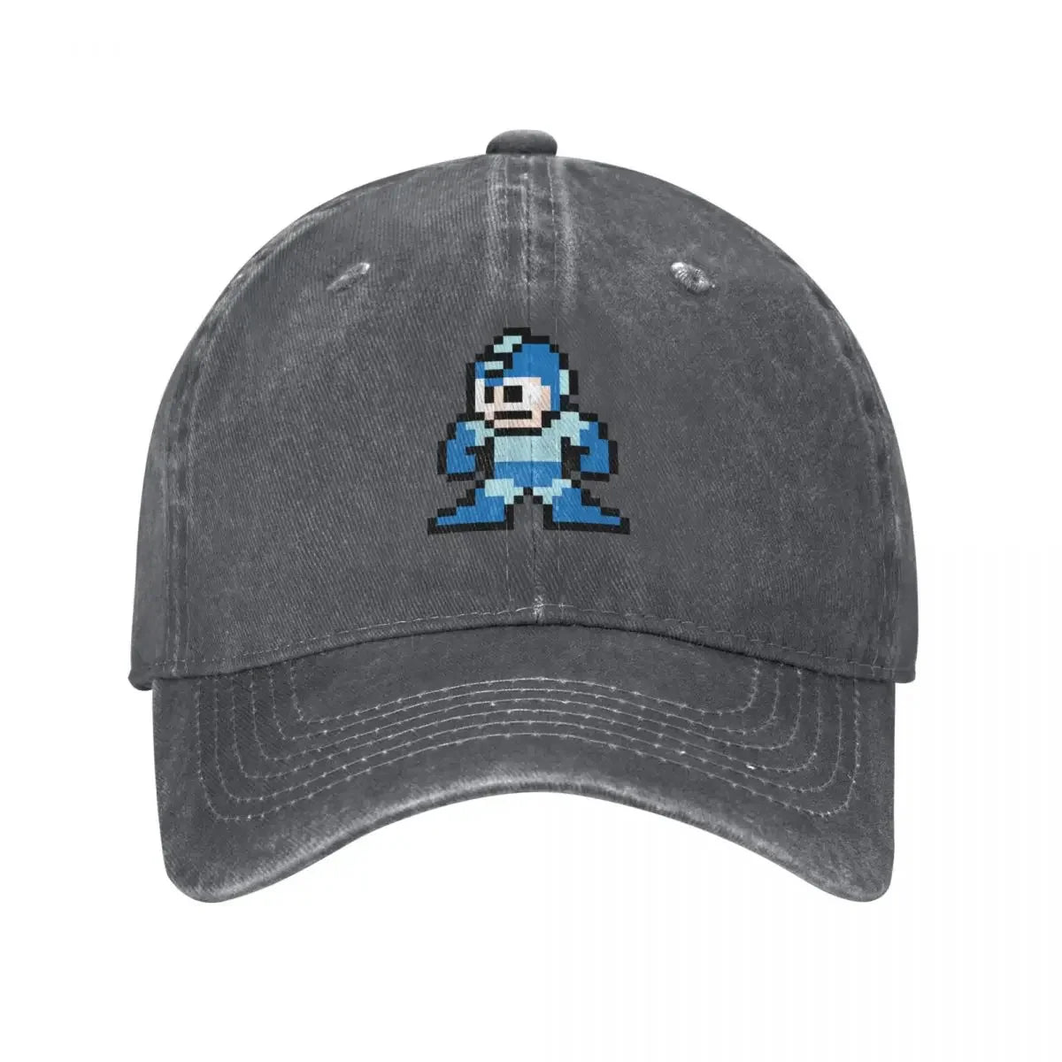 Megaman 8-bitová bejzbalová čiapka, nová, roztomilá, vintage, luxusná čiapka pre mužov a ženy