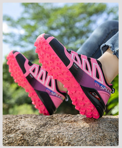 Women's Waterproof Hiking Shoes Outdoor Sports Shoes Women's Walking Travel Sports Shoes Bicycle Sports Shoes Running Sports Sho