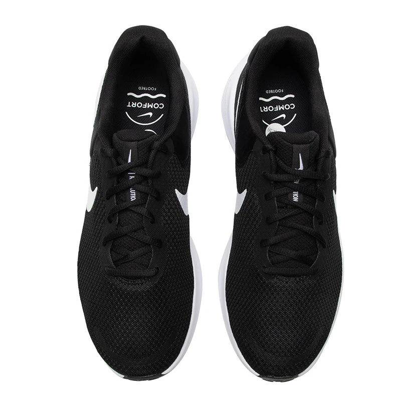 Nike Men's Shoes Revolution 7 Sports Shoes Are Comfortable, Wear-Resistant, Lightweight, Comfortable, and Cushioned Running Shoes Fb2207-001