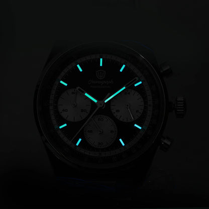 Watchdives Premier WD0526 Men Watch VK63 Mecha Chronograph Quartz Watches Sapphire Waterproof 316L Stainless Steel Wristwatch