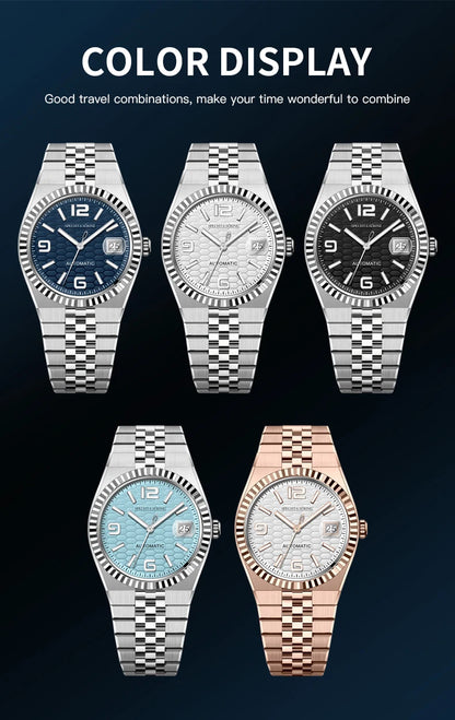 2025 Specht & Söhne Men's Automatic Mechanical Watch Japan Miyota 8215 Movt Stainless Steel Sapphire Crystal Watch reloj hombre