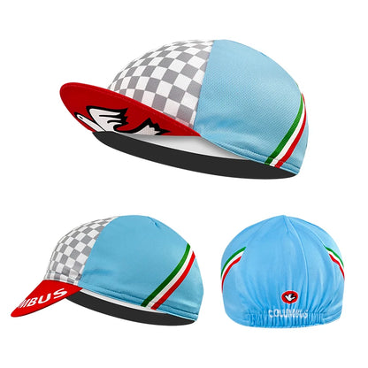 Polyester Quick Dry Cycling Men's Caps Road Bike Sports  Universal Size Summer Cool Cartoon Print