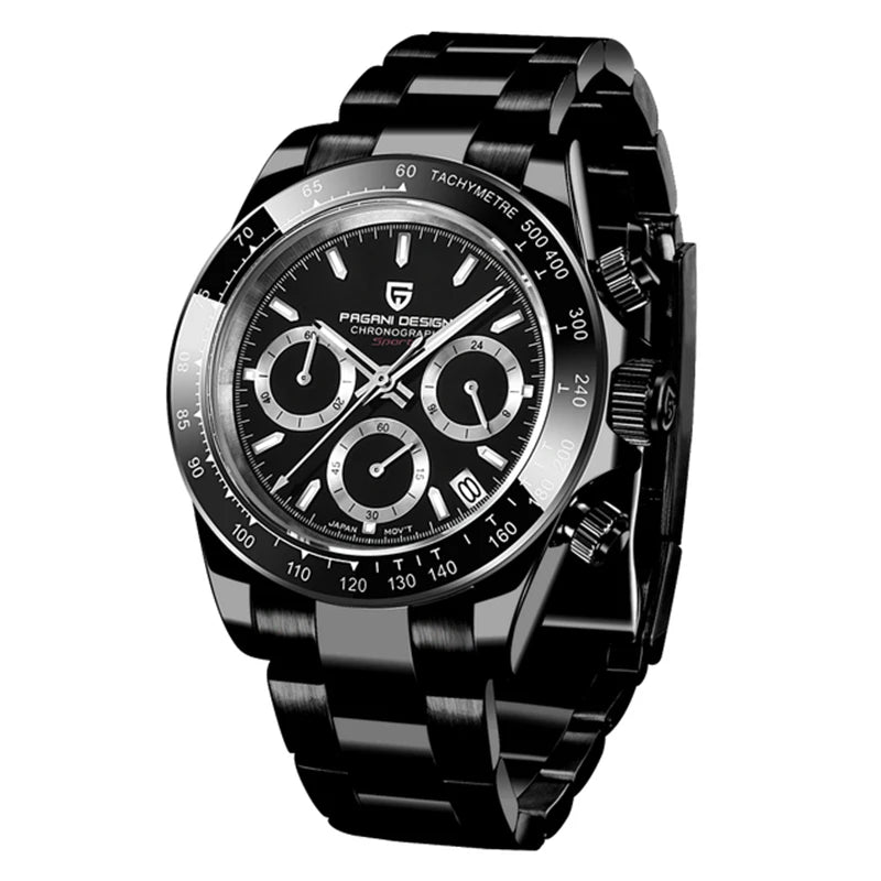 2026 New PAGANI DESIGN Mens Quartz Watches Top Brand Luxury Business Watch For Men Stainless Steel Waterproof Chronograph Clock