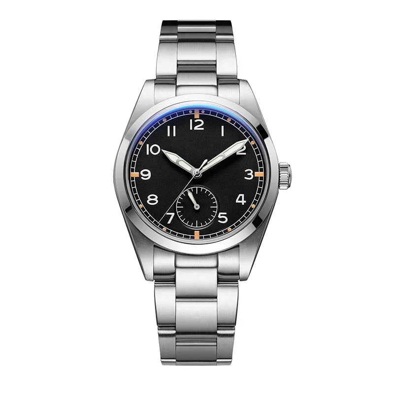 Relógio de quartzo ADDIESDIVE 36mm para homem VH60, luminoso BGW9, vidro em cúpula tipo bolha, resistente à água 10Bar, em aço inoxidável