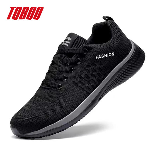 Zapatillas de running para hombre, transpirables, ligeras y cómodas, calzado casual masculino, tenis outdoor slip-on para caminar