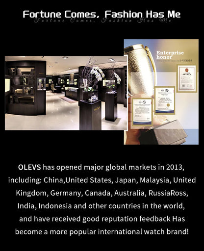 OLEVS 9805 Skeleton Automatic Man Watch Luxury Fashion Matte Texture Full Diamond Moon Phase Waterproof Mechanical Wristwatches