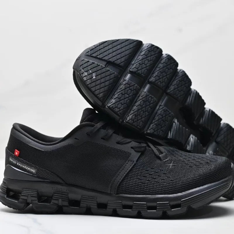 Zapatillas deportivas unisex de caña baja, ligeras y transpirables para running y actividades al aire libre, calzado deportivo casual, empeine de PU y malla, antideslizantes...
