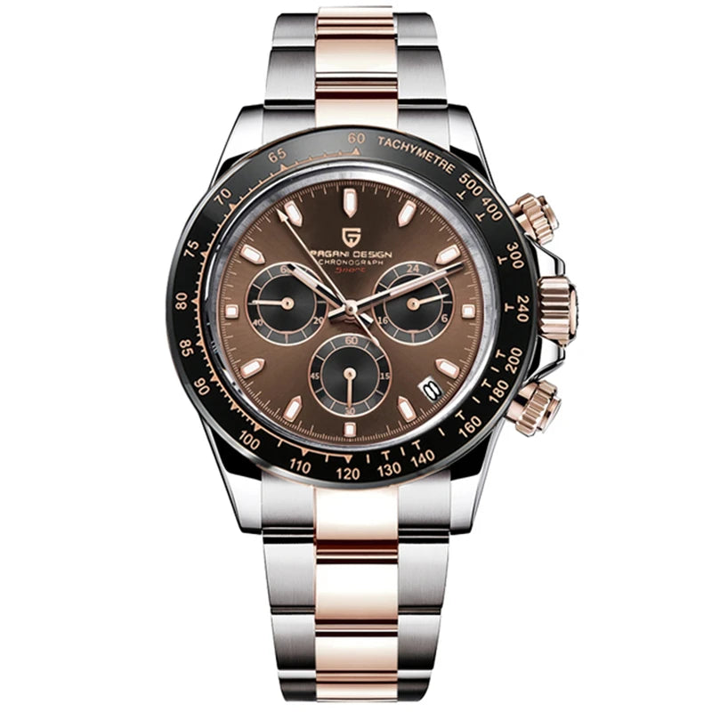 2026 New PAGANI DESIGN Mens Quartz Watches Top Brand Luxury Business Watch For Men Stainless Steel Waterproof Chronograph Clock