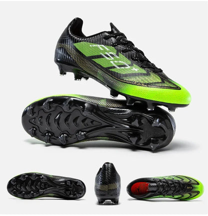 Nouvelles chaussures de football pour hommes, chaussures de sport d'extérieur, chaussures d'entraînement, chaussures de football antidérapantes, baskets professionnelles ultralégères unisexes