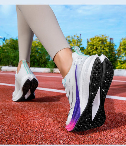 2025 Men's And Women's Professional Carbon Board Marathon Running Shoes Shock Absorption Ultra-light Stable Support Sports Shoes
