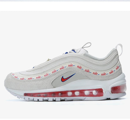Zapatillas deportivas Nike genuinas AIR MAX 97 para mujer, de caña baja, con amortiguación de aire DC4013-001