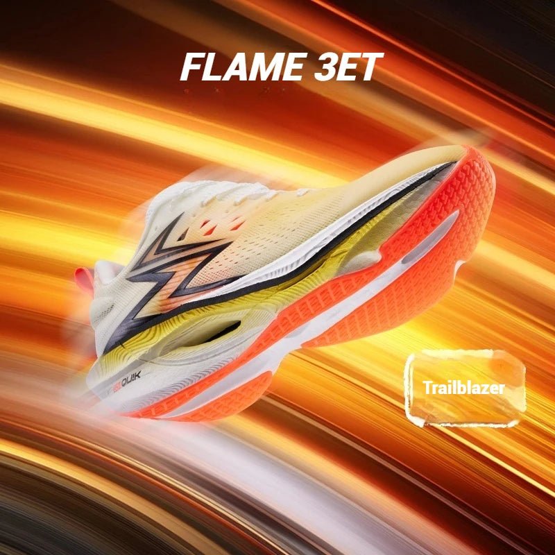 361 Degrees Flame 3.0 ET Men Running Shoes Racing Marathon Breathable Comfort Stable Rebound Jogging Male Sneakers 672612245F