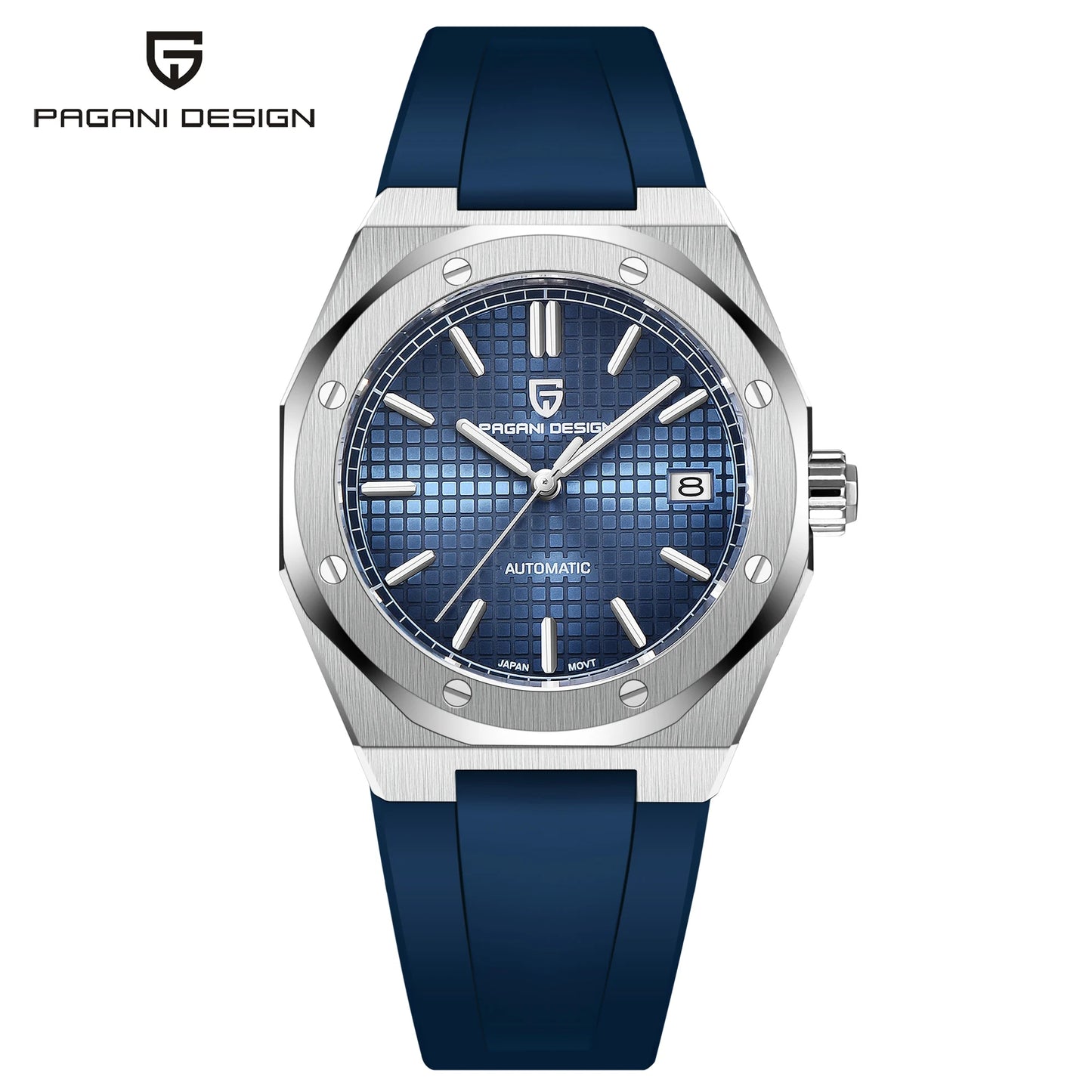 PAGANI DESIGN 2026 Top Brand Men Watch 8215 Military Sports Automatic Mechanical Watches Waterproof Stainless Steel reloj hombre