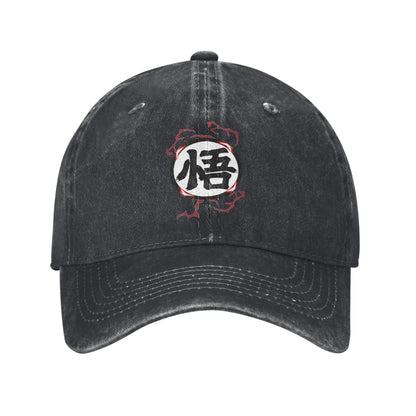 Dragon Ball Master Rosh TURTLE SCHOOL Unisex Baseball Cap  Distressed Washed Caps Hat Fashion Outdoor Unstructured Soft Headwear