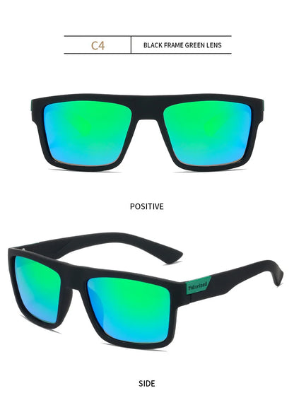 2022 Luxury Polarized Sunglasses Men Women Fashion Square Male Sun Glasses Vintage Driving Fishing Eyeglasses Sport Shades UV400