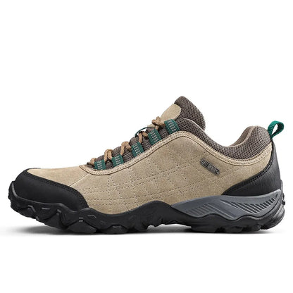 HUMTTO Sapatilhas de Caminhada para Homem, Designer de Luxo, Inverno, Escalada e Trekking, para Homem, em Pele, Outdoor, Desporto e Trabalho, 110282A