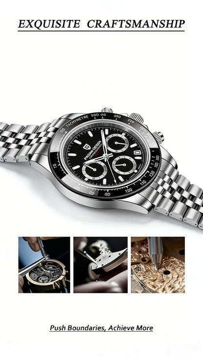 PAGANI Design 2026 New Mens Quartz Watch Luxury Sports Fashion Style Sapphire Glass Japan VK63 Movement Water Resistant PD1644