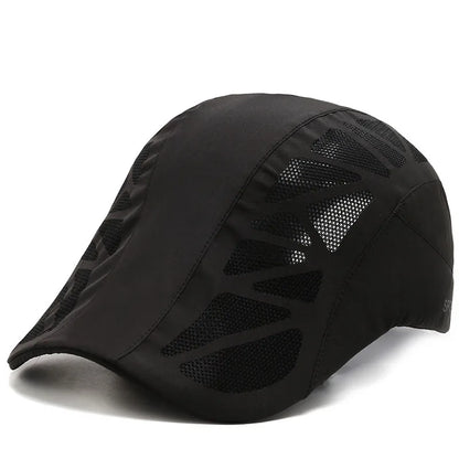 Unisex SPORTS med bogstavtryk, hurtigtørrende baseballkasket, solhatte, udendørs sommerkasketter i åndbart net, solskærmkasketter, baret, visir, golfhat