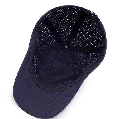Summer UV Protection Caps Men Quick Drying UPF 50+ Baseball Travel Sun Cap Fashion Breathable Sunshade Outdoor Fishing Hat