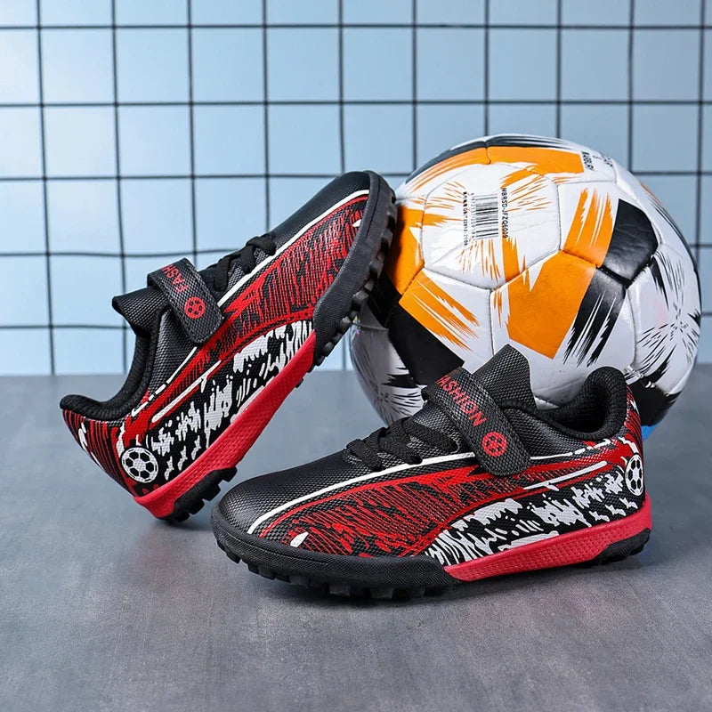Chaussures de football pour hommes, légères, antidérapantes, crampons de football TF, chaussures de sport pour garçons, chaussures de terrain synthétique, chaussures de futsal pour l'extérieur, chaussures de sport.