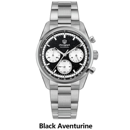 Watchdives Premier WD0526 Men Watch VK63 Mecha Chronograph Quartz Watches Sapphire Waterproof 316L Stainless Steel Wristwatch