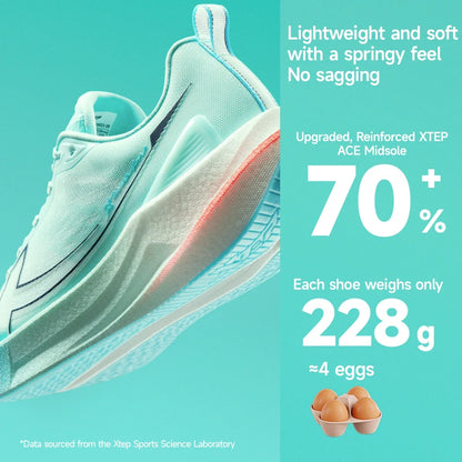 Xtep 2000km 5.0 Shoes Soft Training Sneakers Cushion Durable Professional Combat Universal Jogging Shoes 874119110023