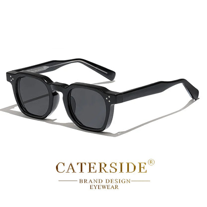1/2/3 Pairs CATERSIDE Fashion Men Sunglasses Retro Brand Design Polycarbonate Frame Sun Glasses Women Travel Party Eyeglasses