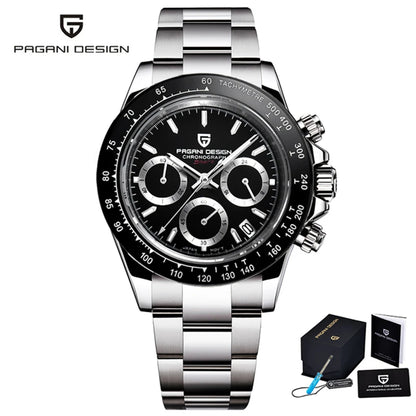 2026 New PAGANI DESIGN Mens Quartz Watches Top Brand Luxury Business Watch For Men Stainless Steel Waterproof Chronograph Clock