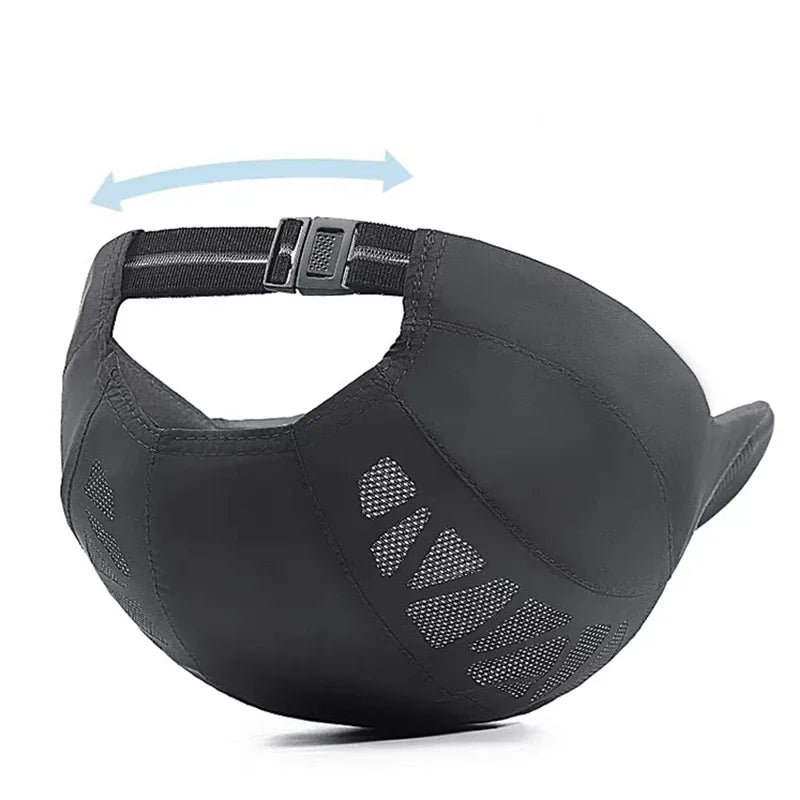 Unisex SPORTS med bogstavtryk, hurtigtørrende baseballkasket, solhatte, udendørs sommerkasketter i åndbart net, solskærmkasketter, baret, visir, golfhat