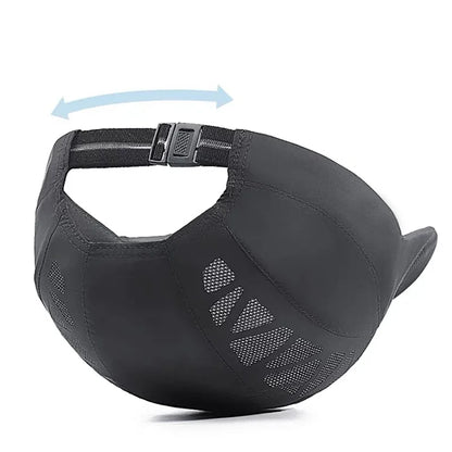 Unisex SPORTS med bogstavtryk, hurtigtørrende baseballkasket, solhatte, udendørs sommerkasketter i åndbart net, solskærmkasketter, baret, visir, golfhat