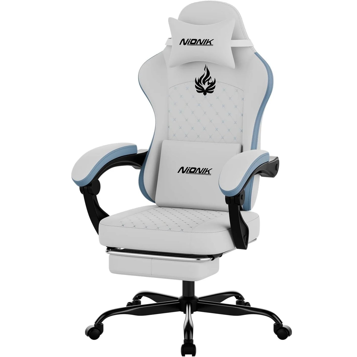Gaming Chair High Back Ergonomic Computer Chair With Footrest Reclining Adult Comfortable Office Chair ﻿