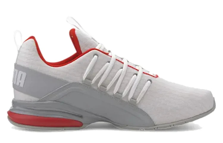 Puma Axelion Block, chaussures de sport décontractées, légères, confortables, en tissu respirant, à tige basse, idéales pour les trajets quotidiens en ville et la course, modèle 193148-02.