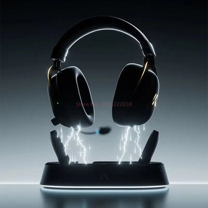 MCHOSE V9 Turbo Gaming Headset BT 2.4G Low Latency Wireless Esport With 60mm Dynamic Driver 2000mAh Magnetic Charging For Gamers