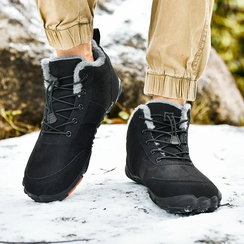 Femmes hiver chaussures en coton décontractées vêtements chauds résistant nouveau  Chaussures d'automne chaudes en coton pour hommes, bottes de maison unisexes antidérapantes et confortables pour la neige
