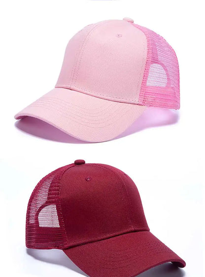 Gorras de béisbol al por mayor para hombre, gorras casuales, gorras de malla para mujer, gorras unisex con logotipo personalizado, gorras bordadas
