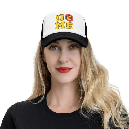 Custom C-Cena John  U Cant See Me Trucker Hat Women Men Adjustable Unisex Baseball Cap Summer Dad Hat